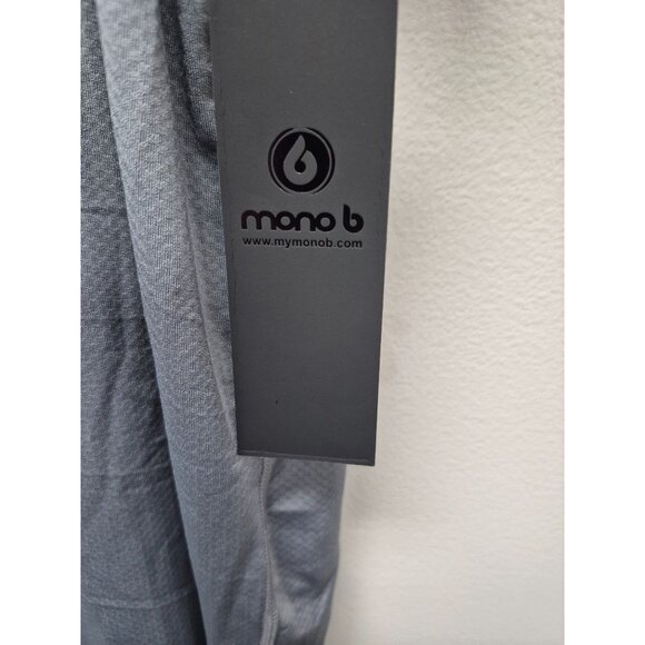 Mono B Men - Active Tee with Shoulder Paneling Large - Picture 3 of 6